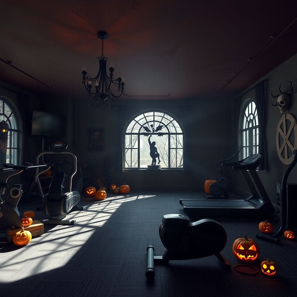 Halloween Gym design example 3