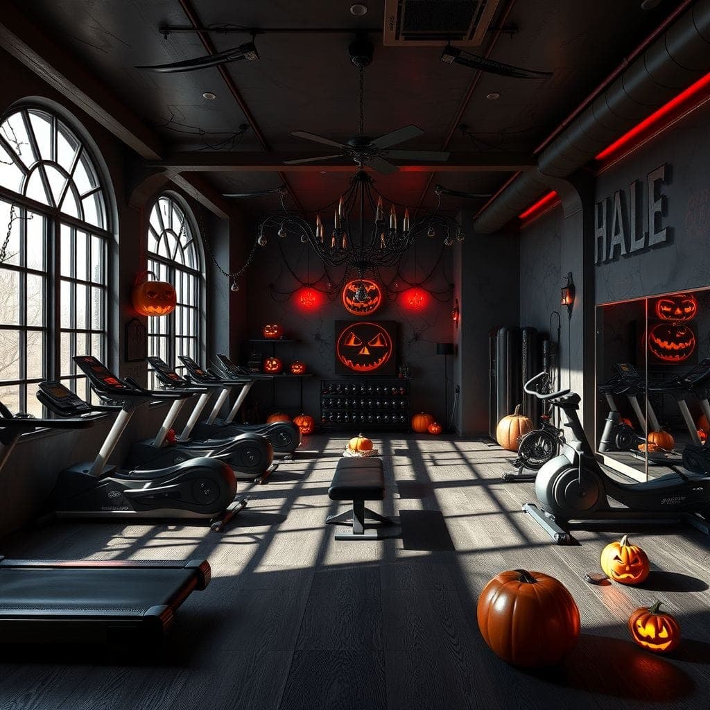 Halloween Gym design example 4