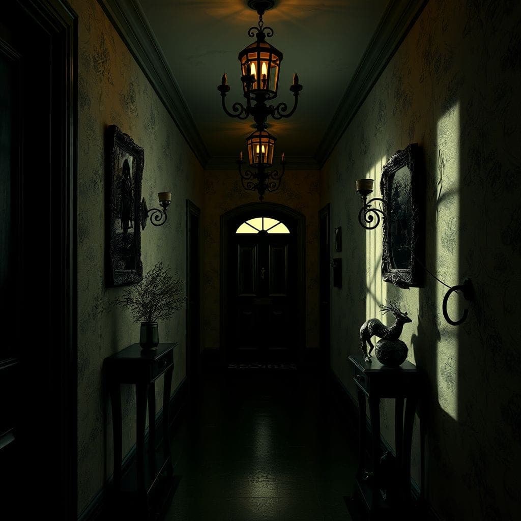 Halloween Hallway design example 1