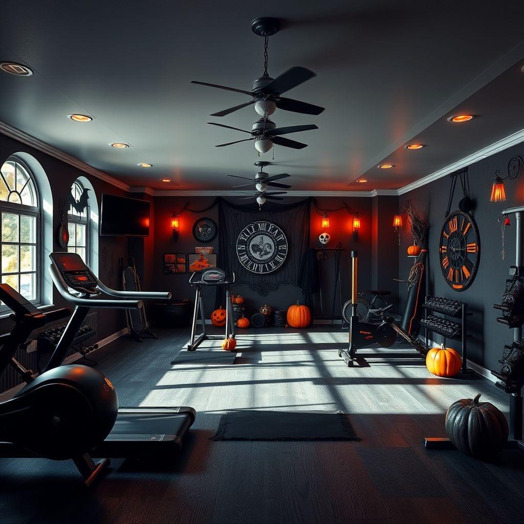 Halloween Home Gym design example 3