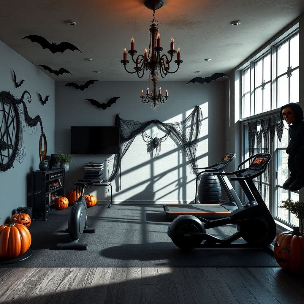 Halloween Home Gym design example 4