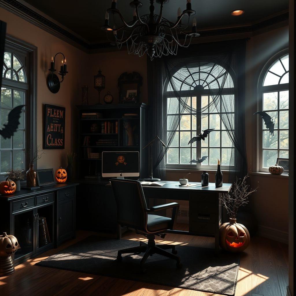 Halloween Home Office design example 4