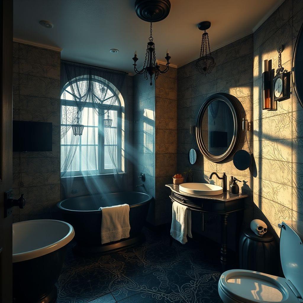 Halloween Hotel Bathroom design example 2