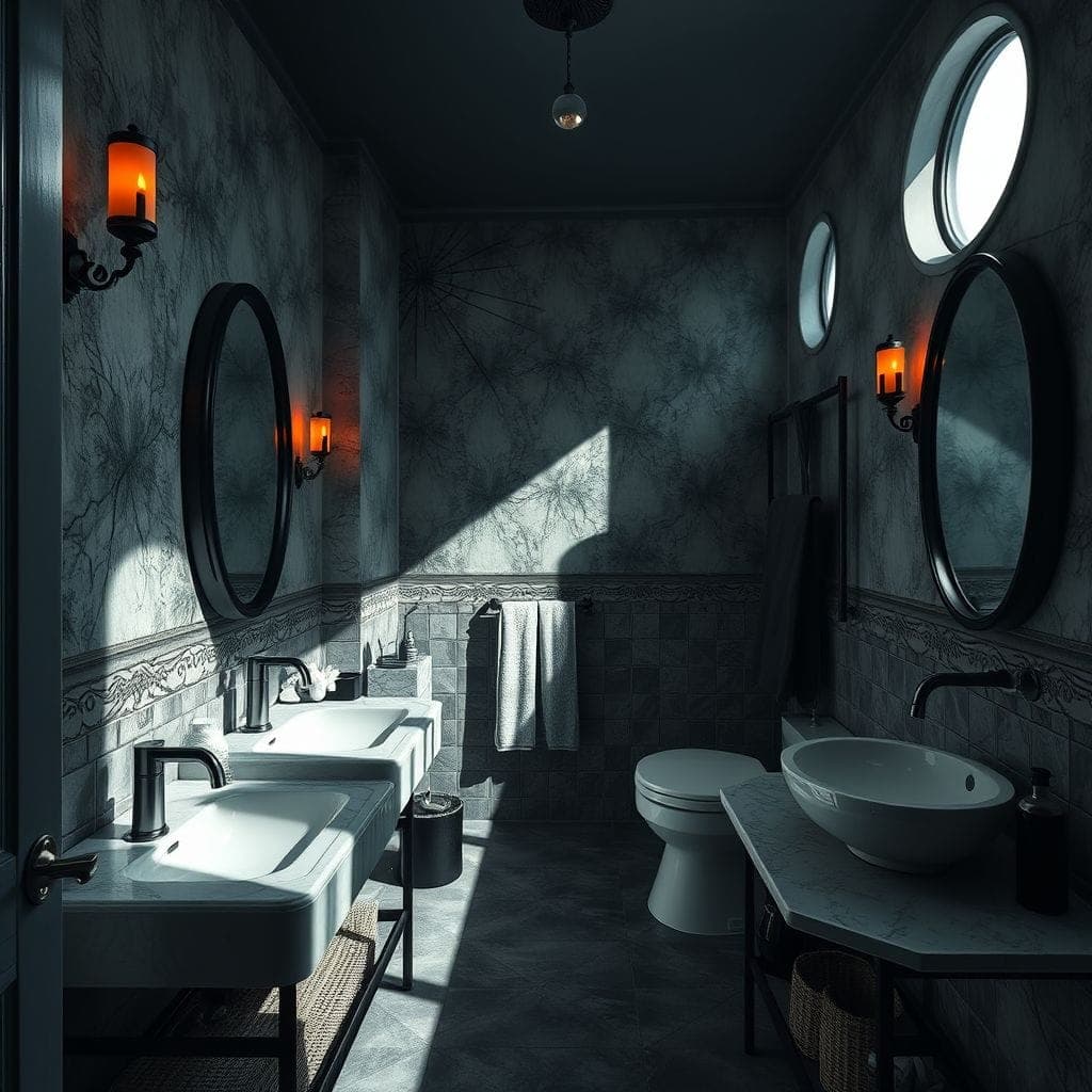 Halloween Hotel Bathroom design example 3