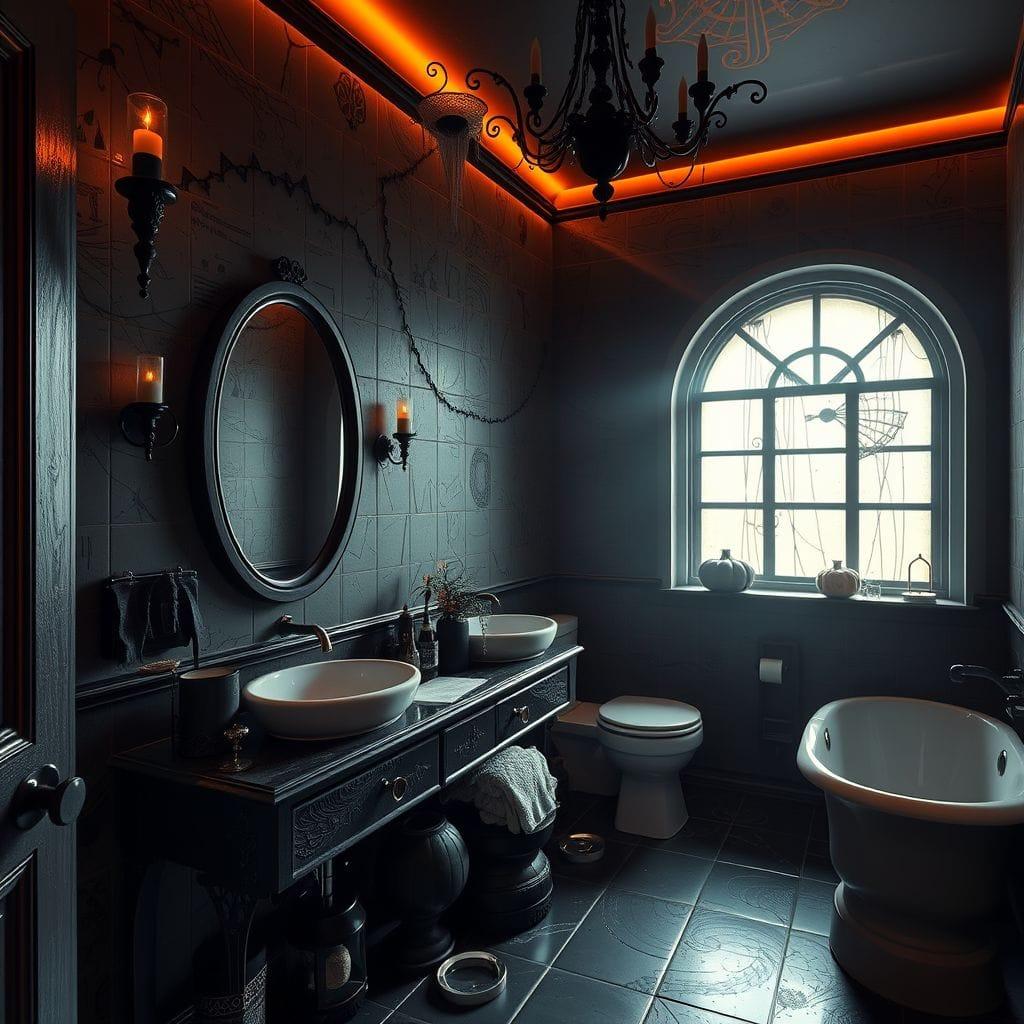 Halloween Hotel Bathroom design example 4