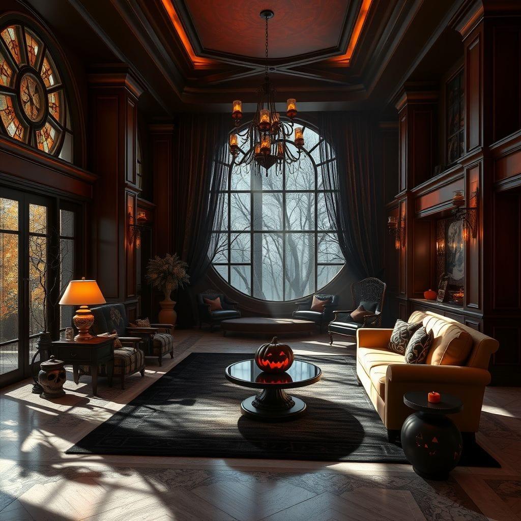 Halloween Hotel Lobby design example 3