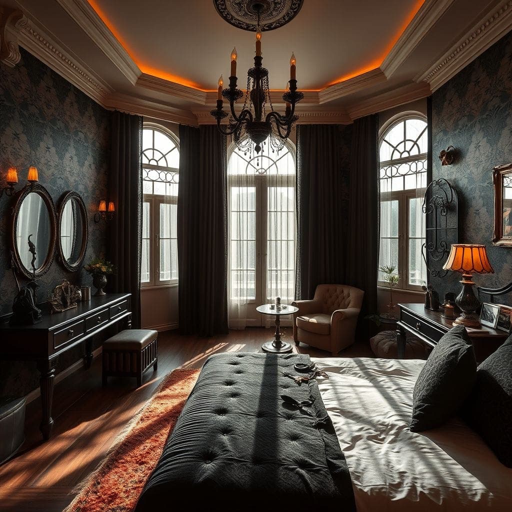 Halloween Hotel Room design example 1