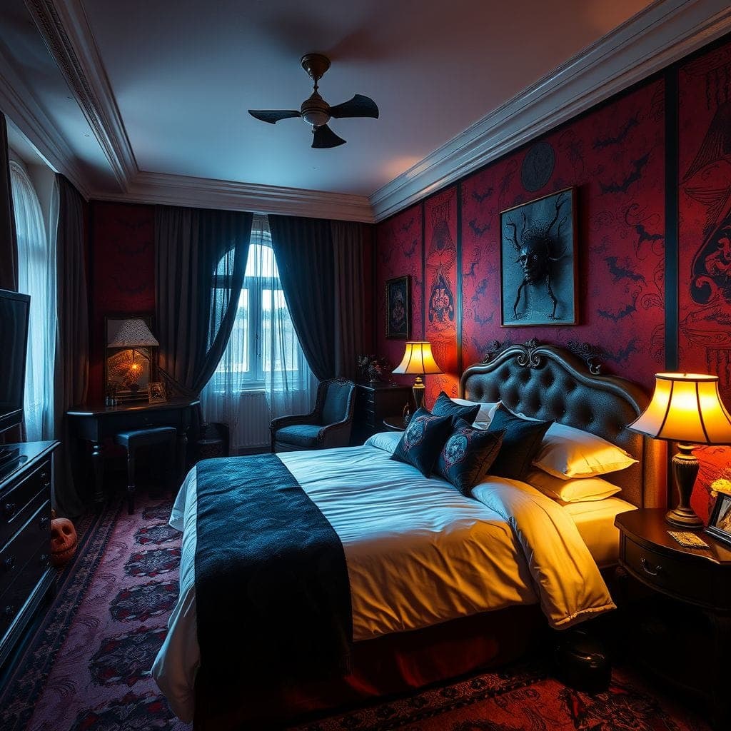 Halloween Hotel Room design example 3