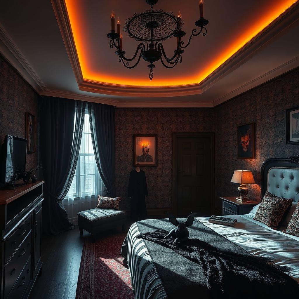 Halloween Hotel Room design example 4
