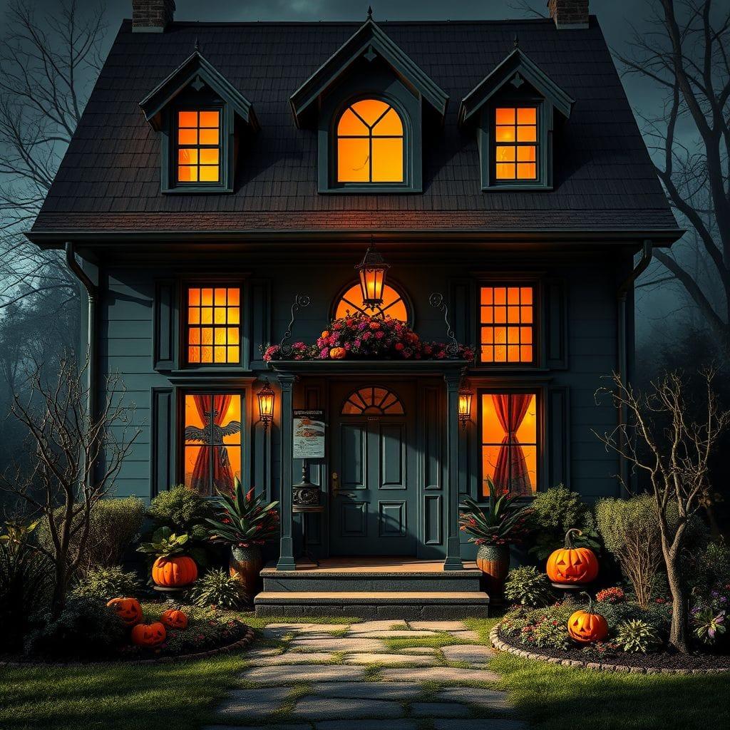 Halloween House Exterior design example 3