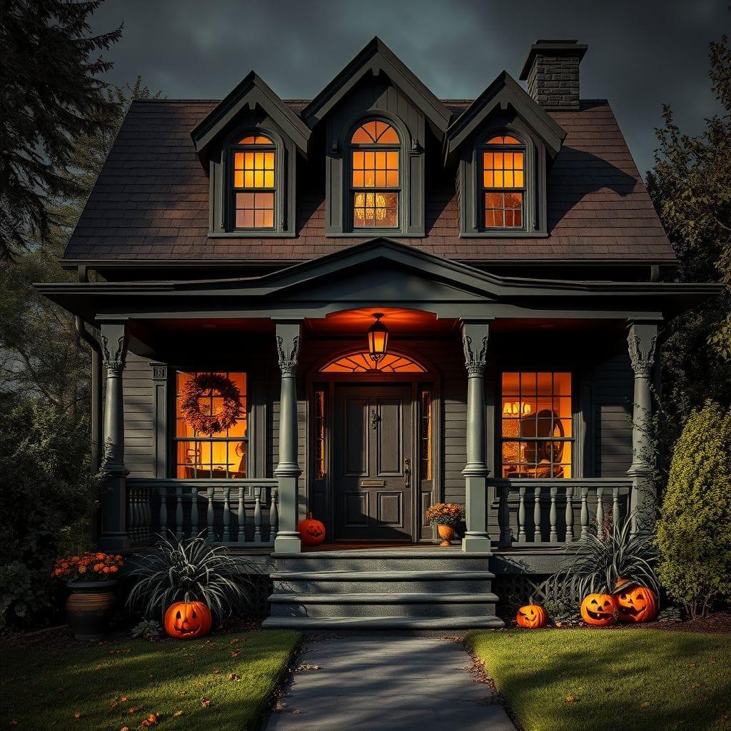 Halloween House Exterior design example 4