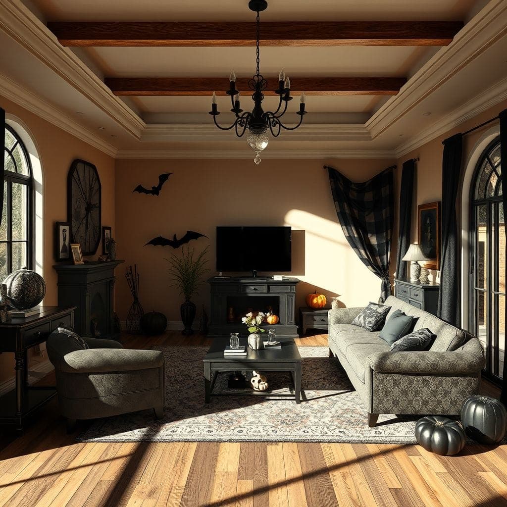 Halloween Living Room design example 2