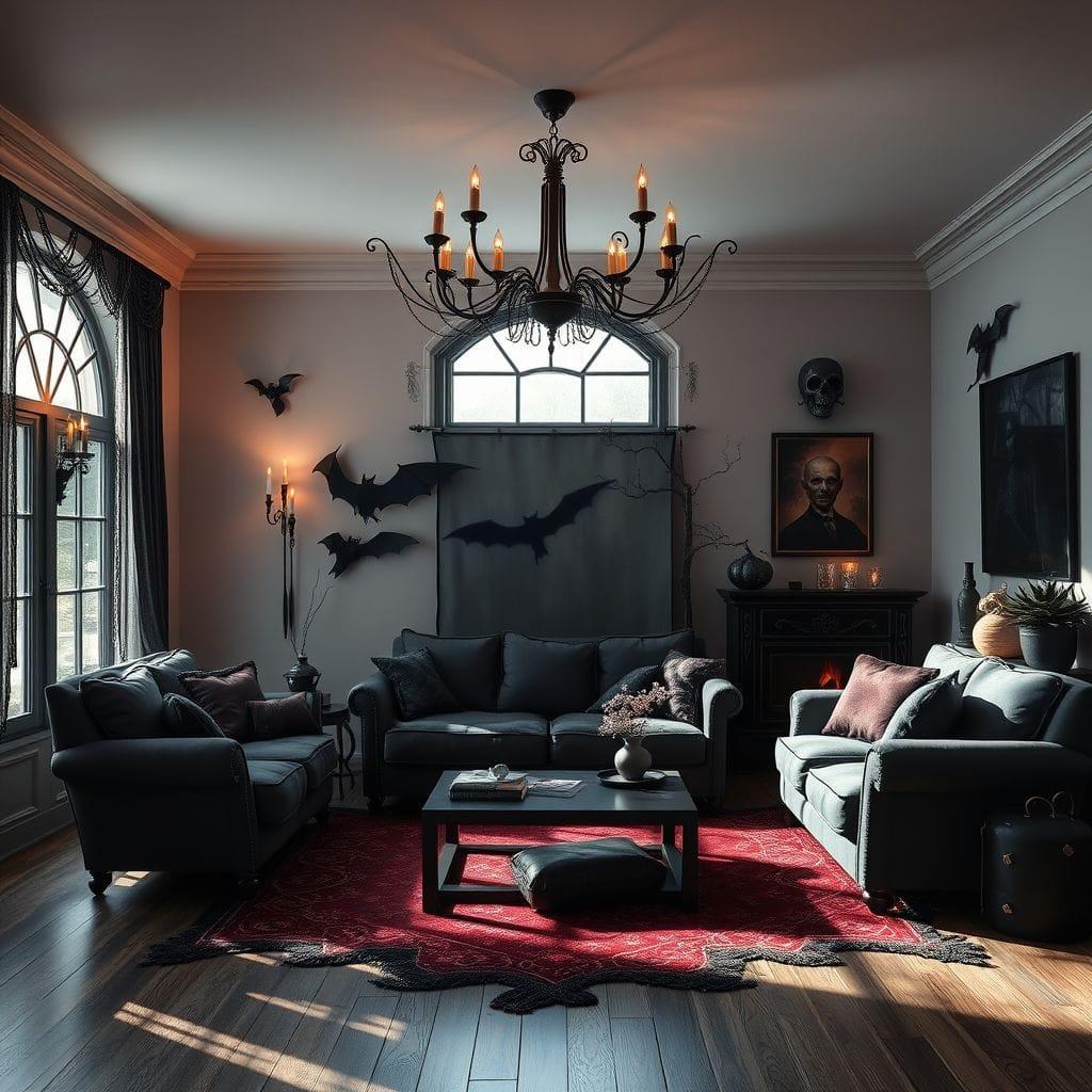 Halloween Living Room design example 3