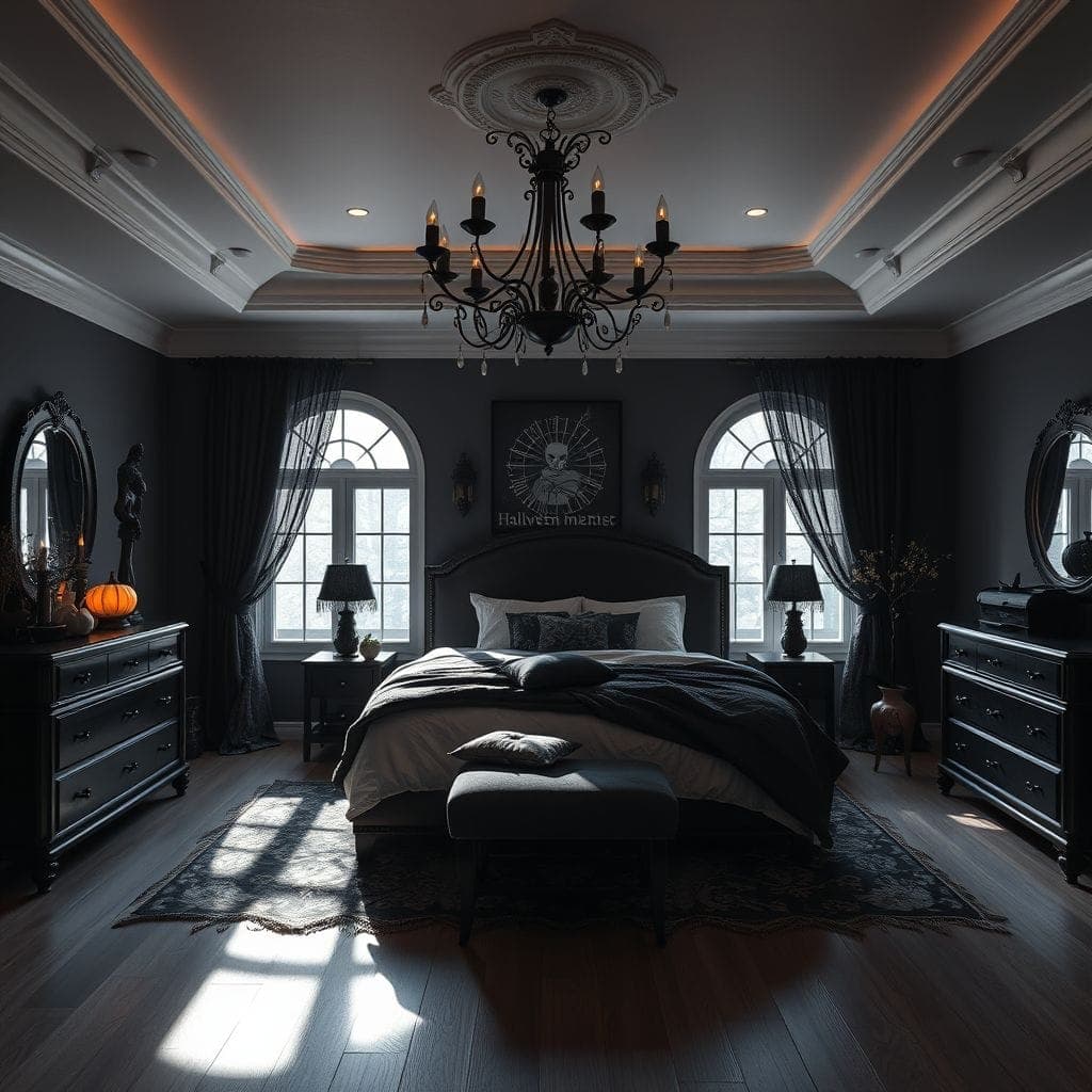 Halloween Master Bedroom design example 3