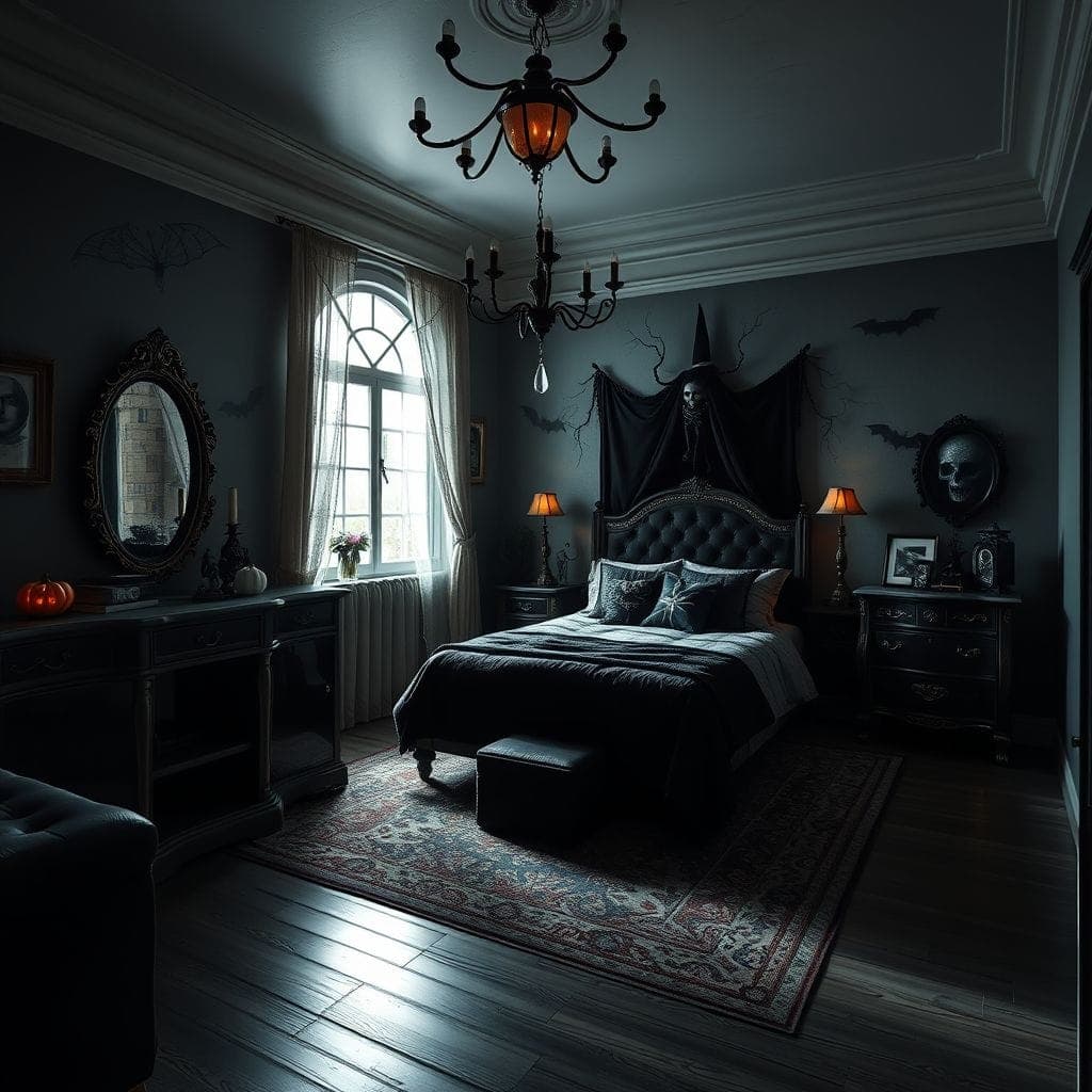 Halloween Master Bedroom design example 4