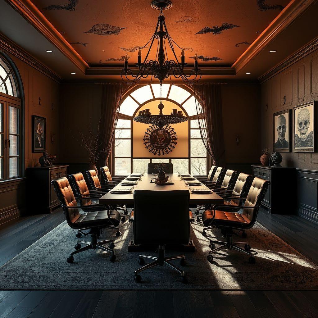 Halloween Meeting Room design example 3