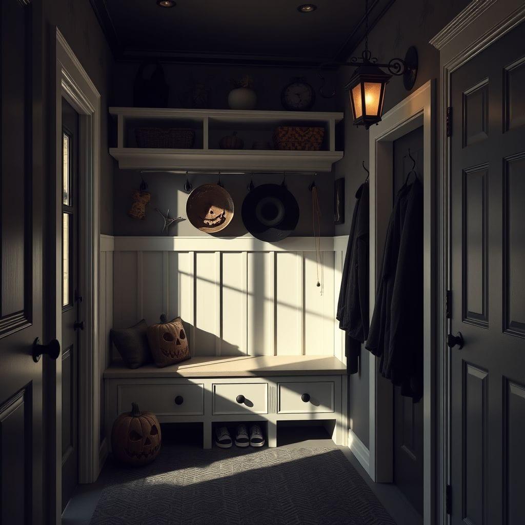 Halloween Mudroom design example 2
