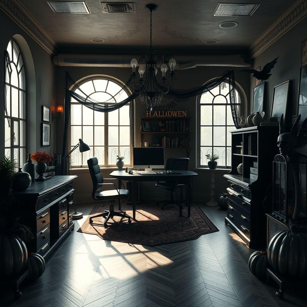 Halloween Office design example 2