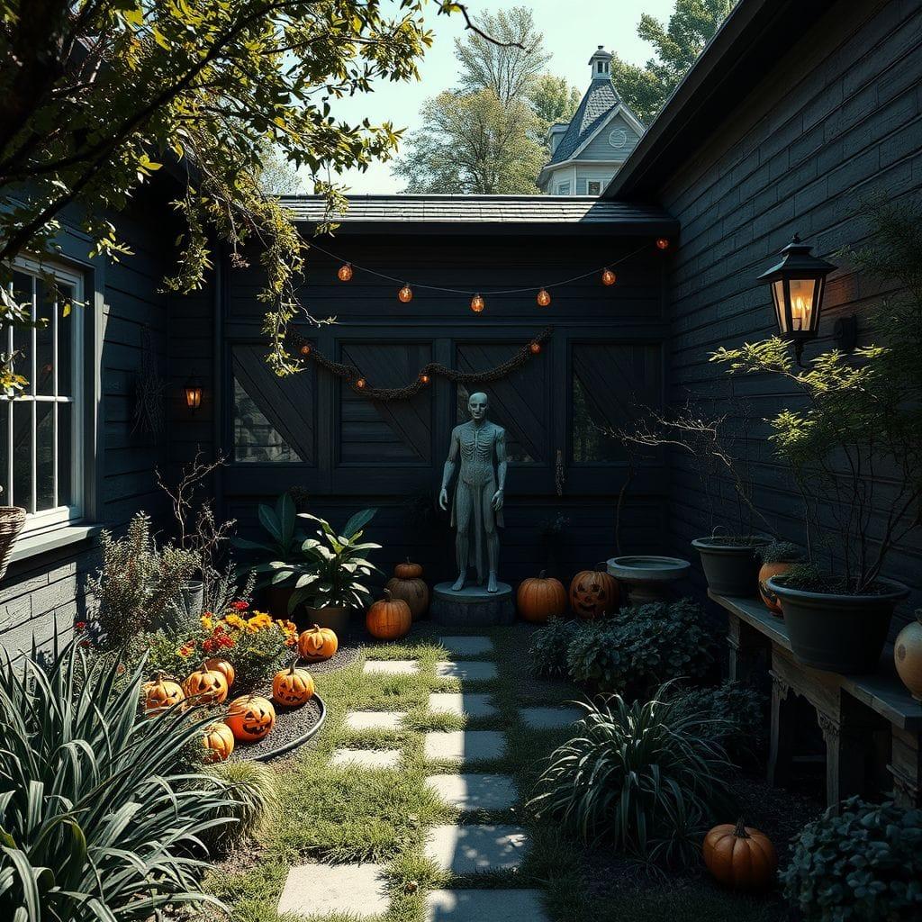 Halloween Outdoor Garden design example 1