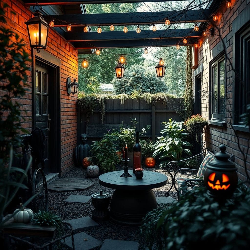 Halloween Outdoor Garden design example 2