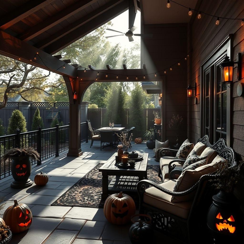 Halloween Outdoor Patio design example 3