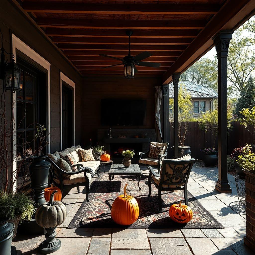 Halloween Outdoor Patio design example 4