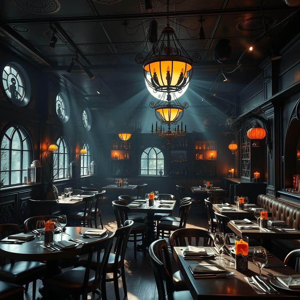 Halloween Restaurant design example 3