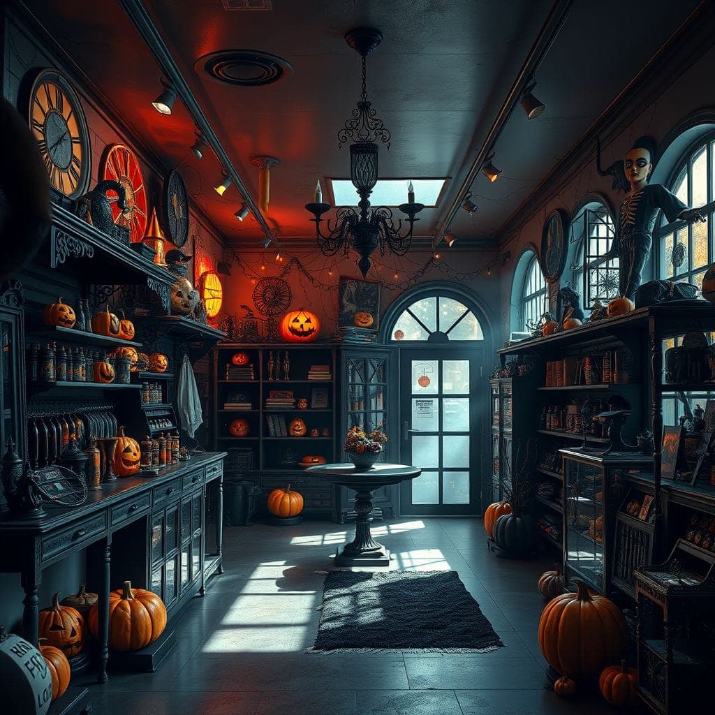 Halloween Store design example 1
