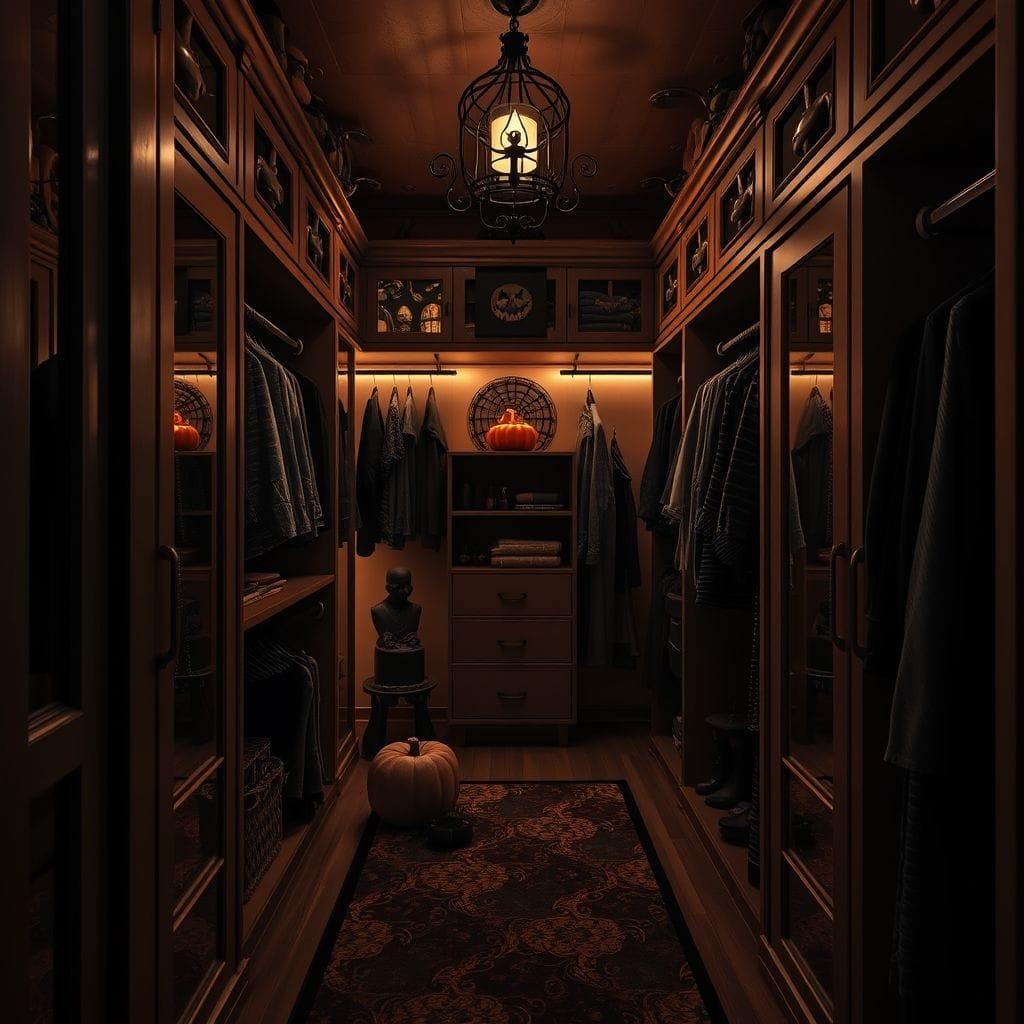 Halloween Walk-in Closet design example 1