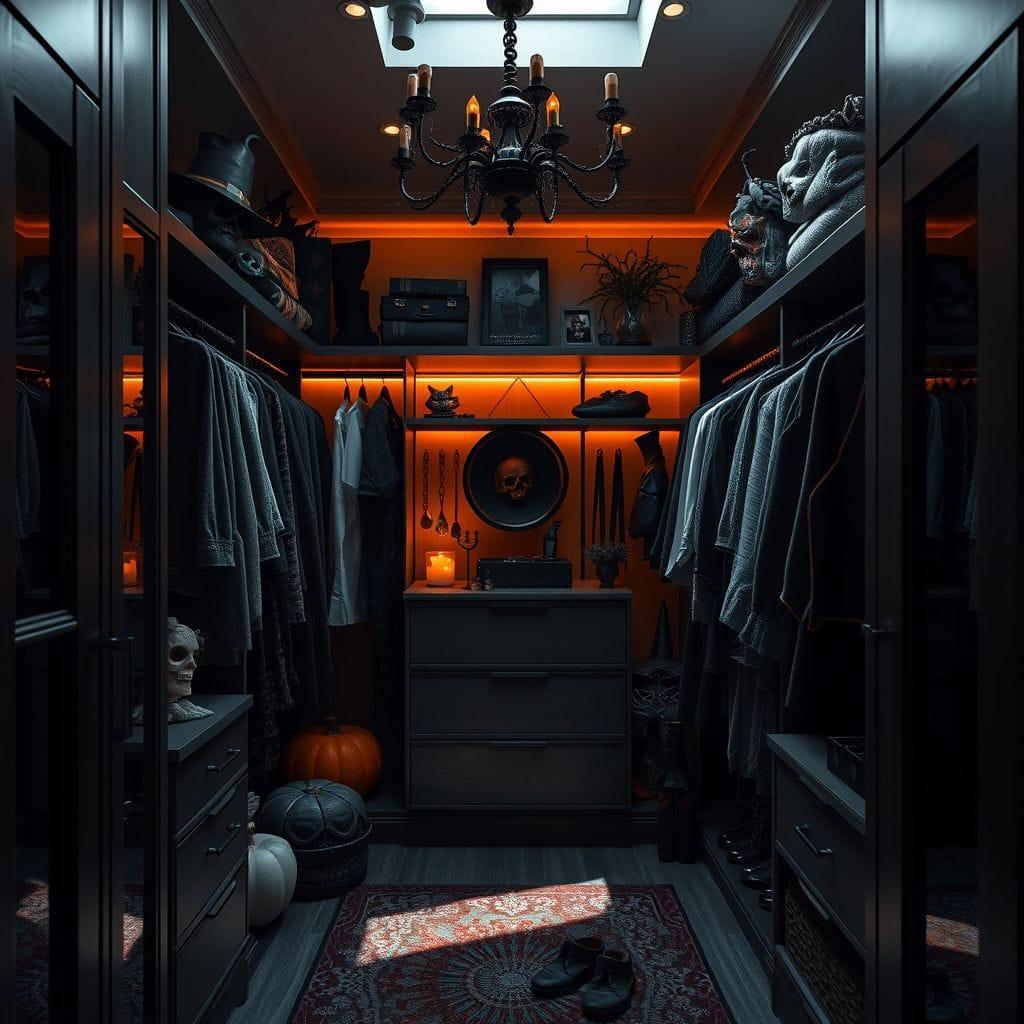 Halloween Walk-in Closet design example 2
