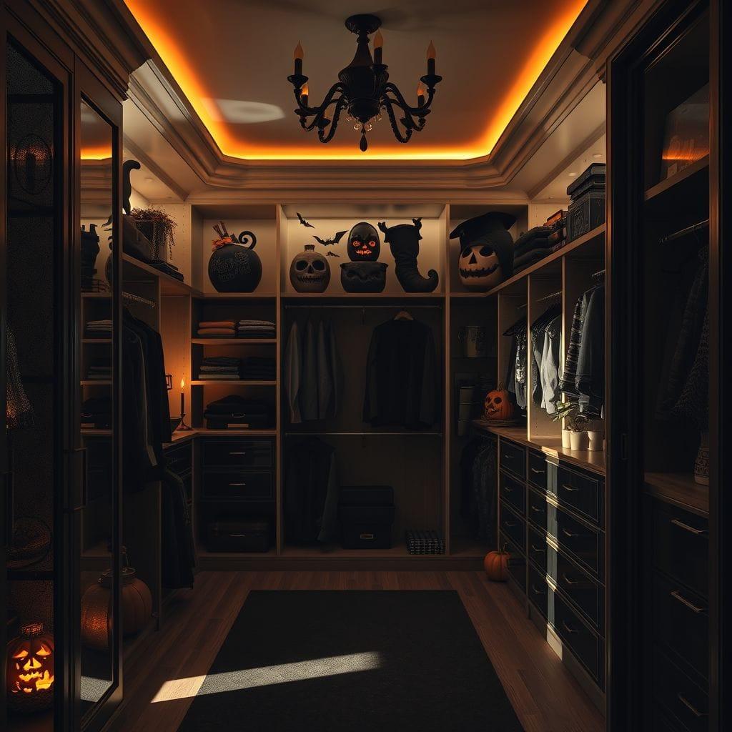 Halloween Walk-in Closet design example 4
