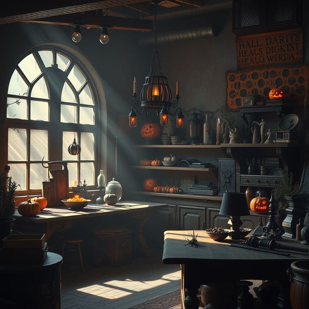 Halloween Workshop design example 1