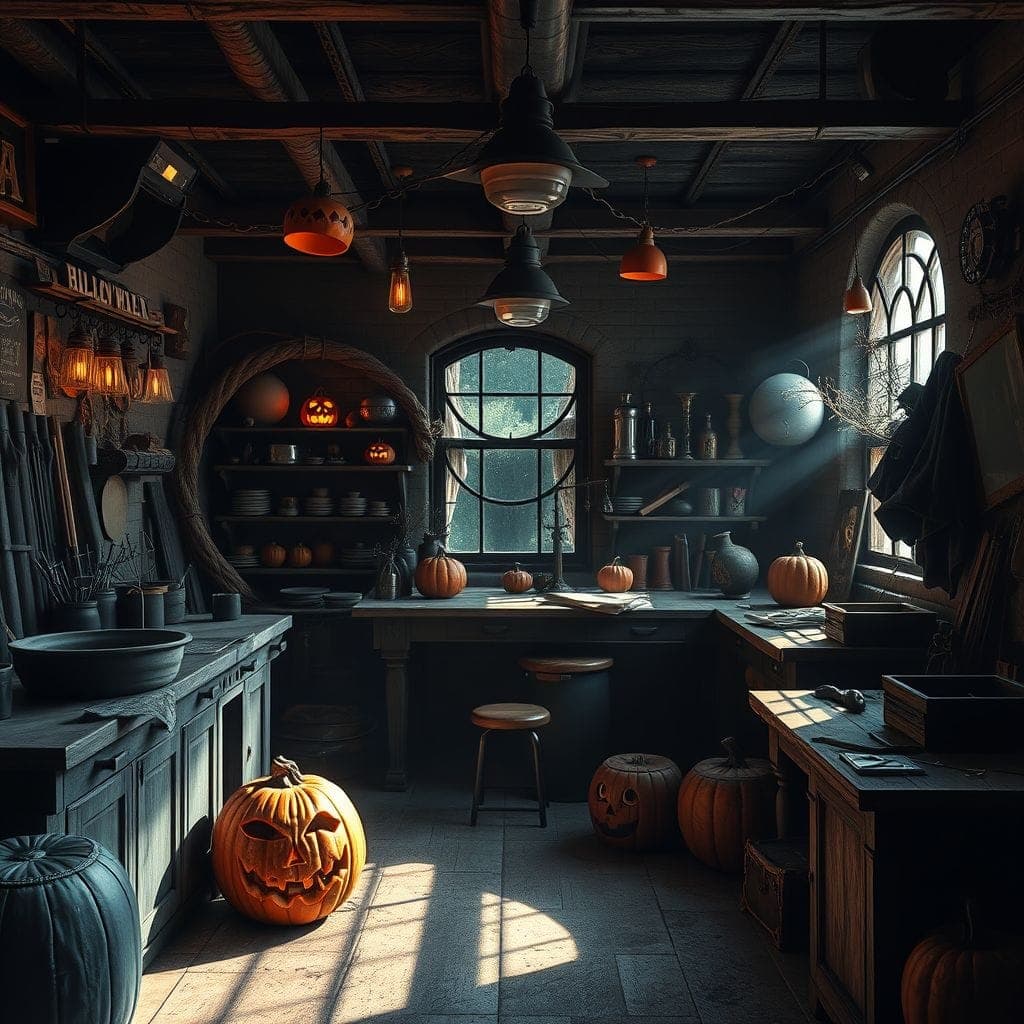 Halloween Workshop design example 4