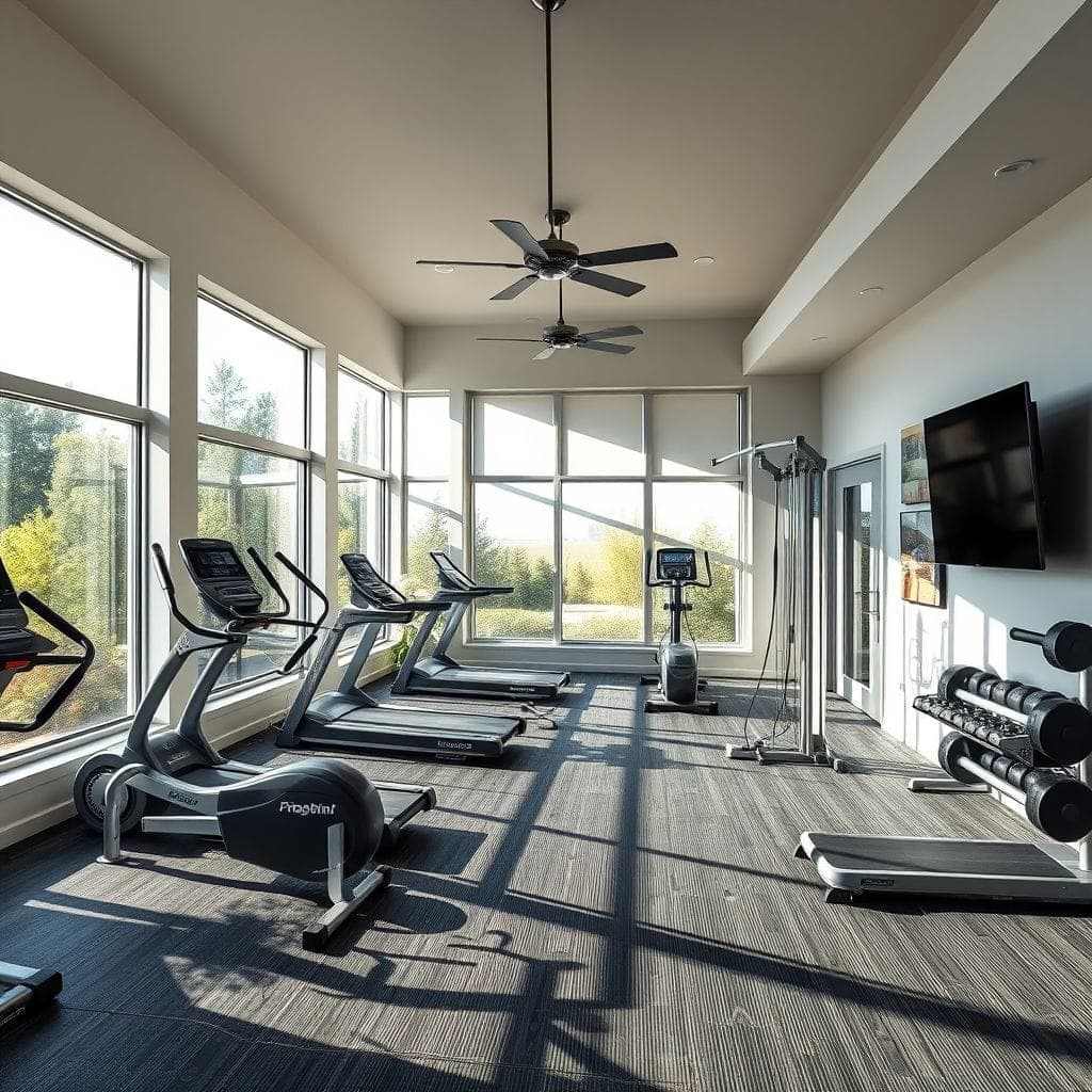  Home Gym design example 2