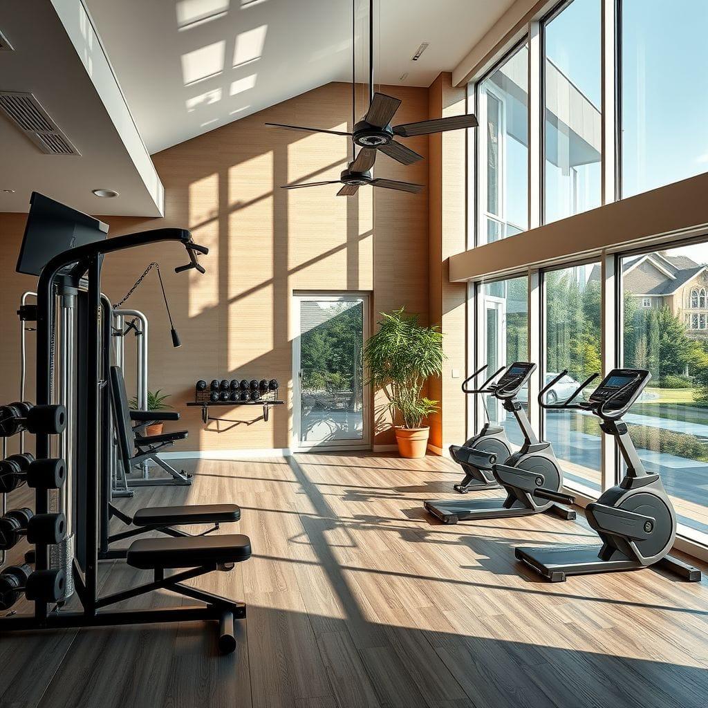  Home Gym design example 3