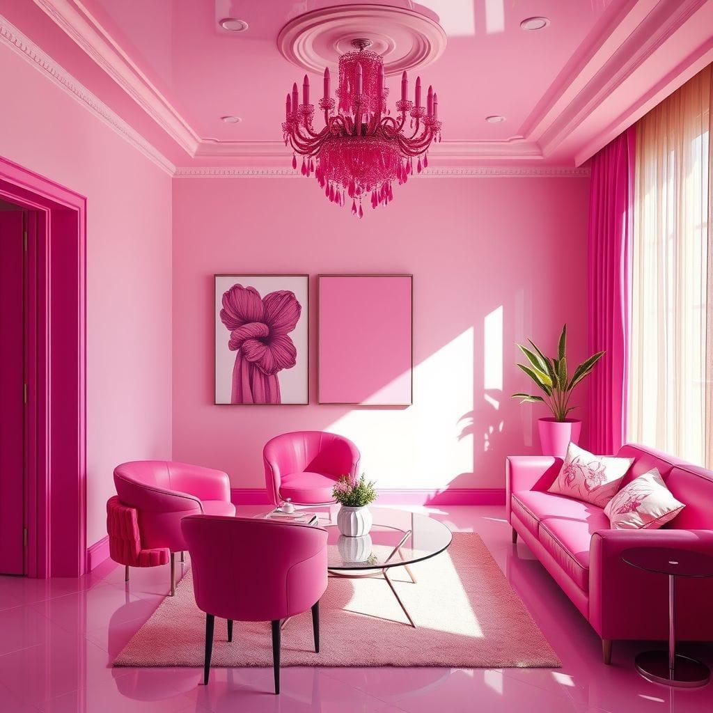 Hot Pink  design example 4