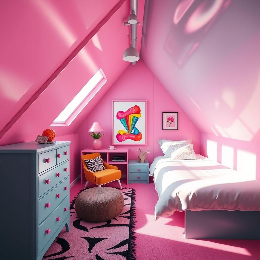 Hot Pink Attic design example 2