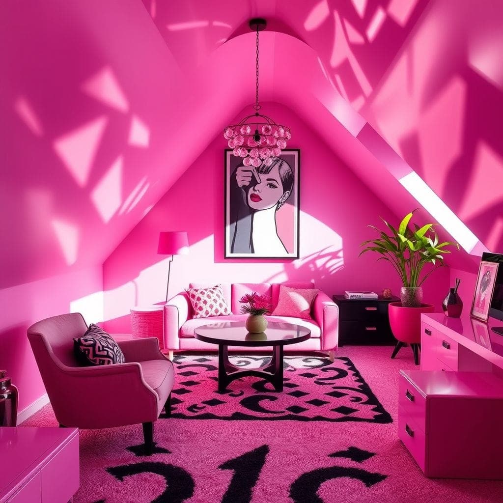 Hot Pink Attic design example 3