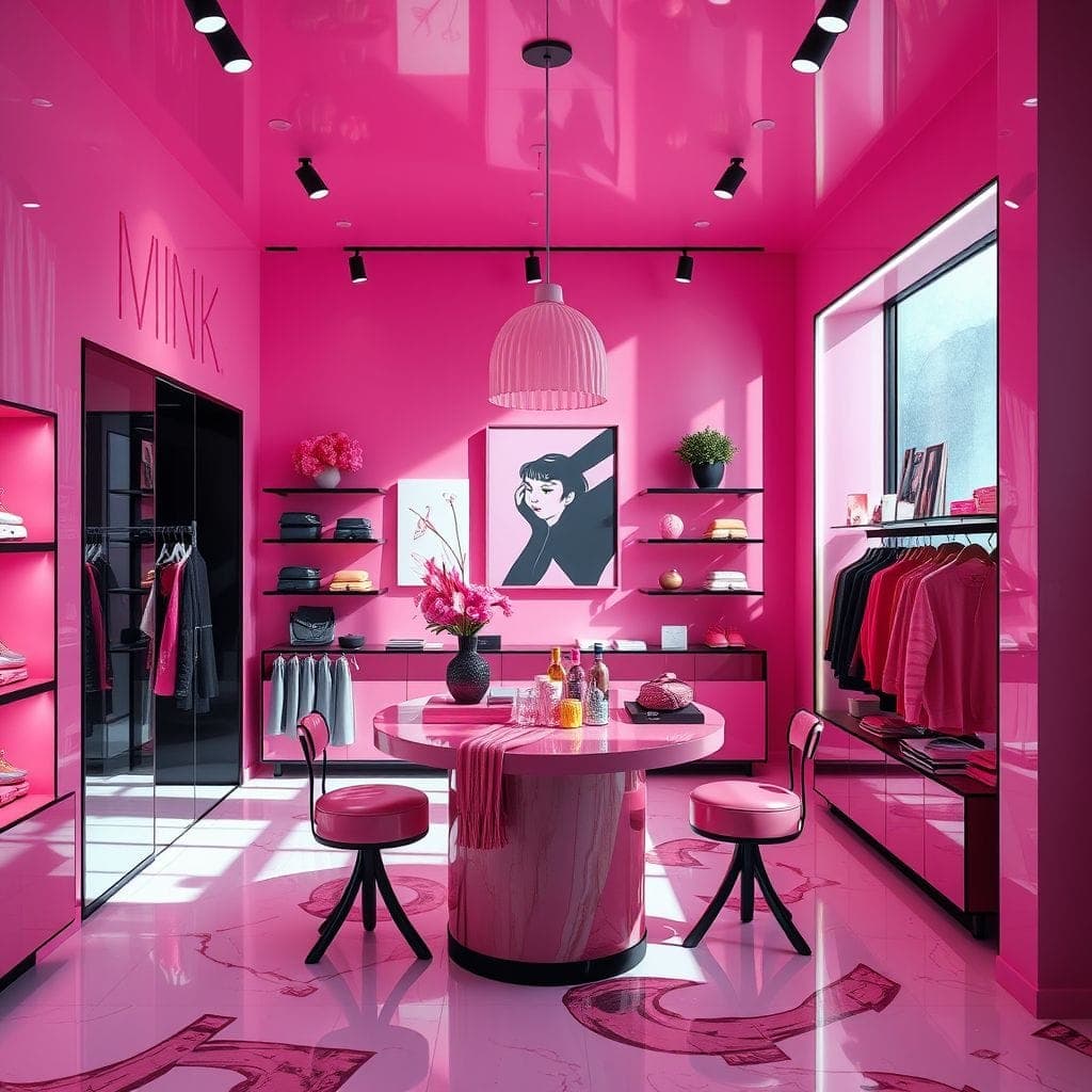 Hot Pink Store design example 4