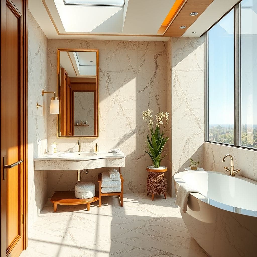  Hotel Bathroom design example 2