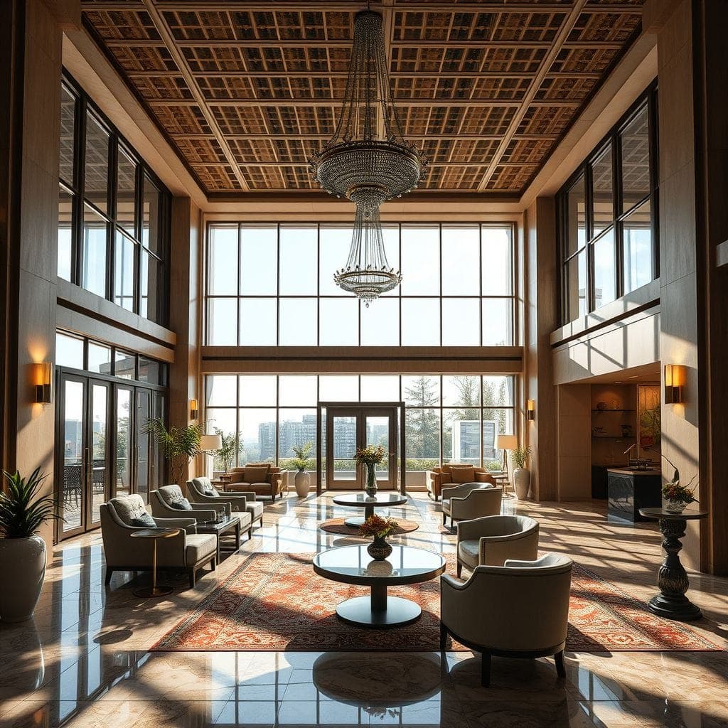  Hotel Lobby design example 1