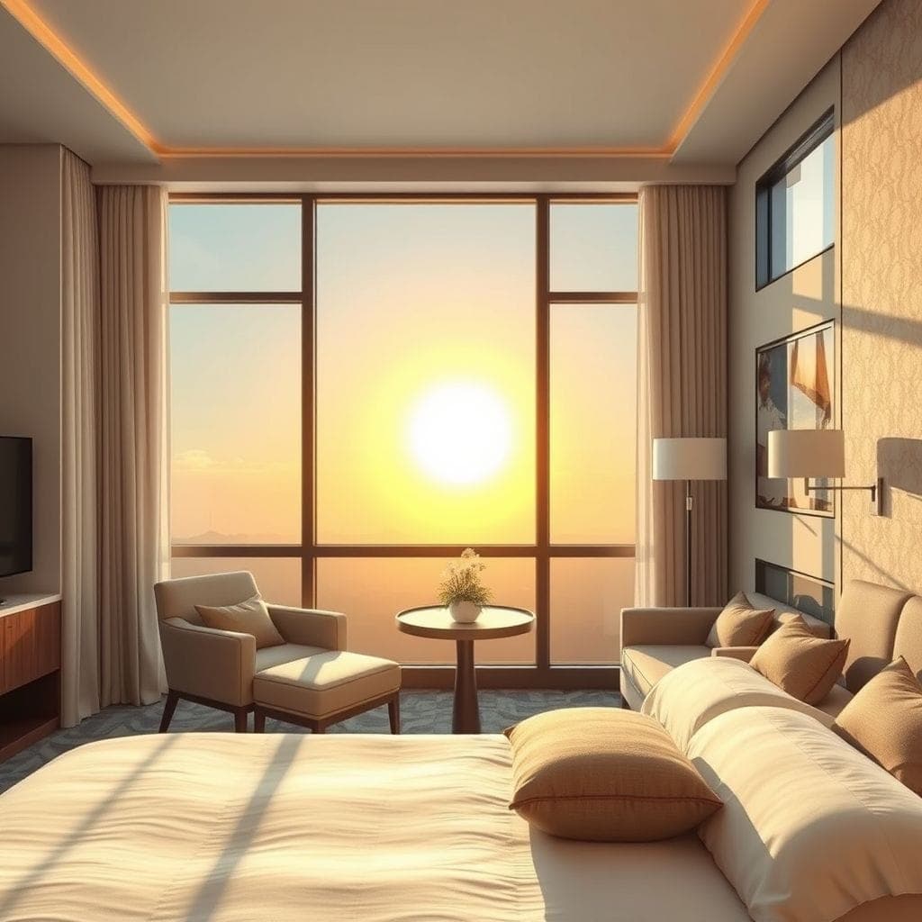  Hotel Room design example 1