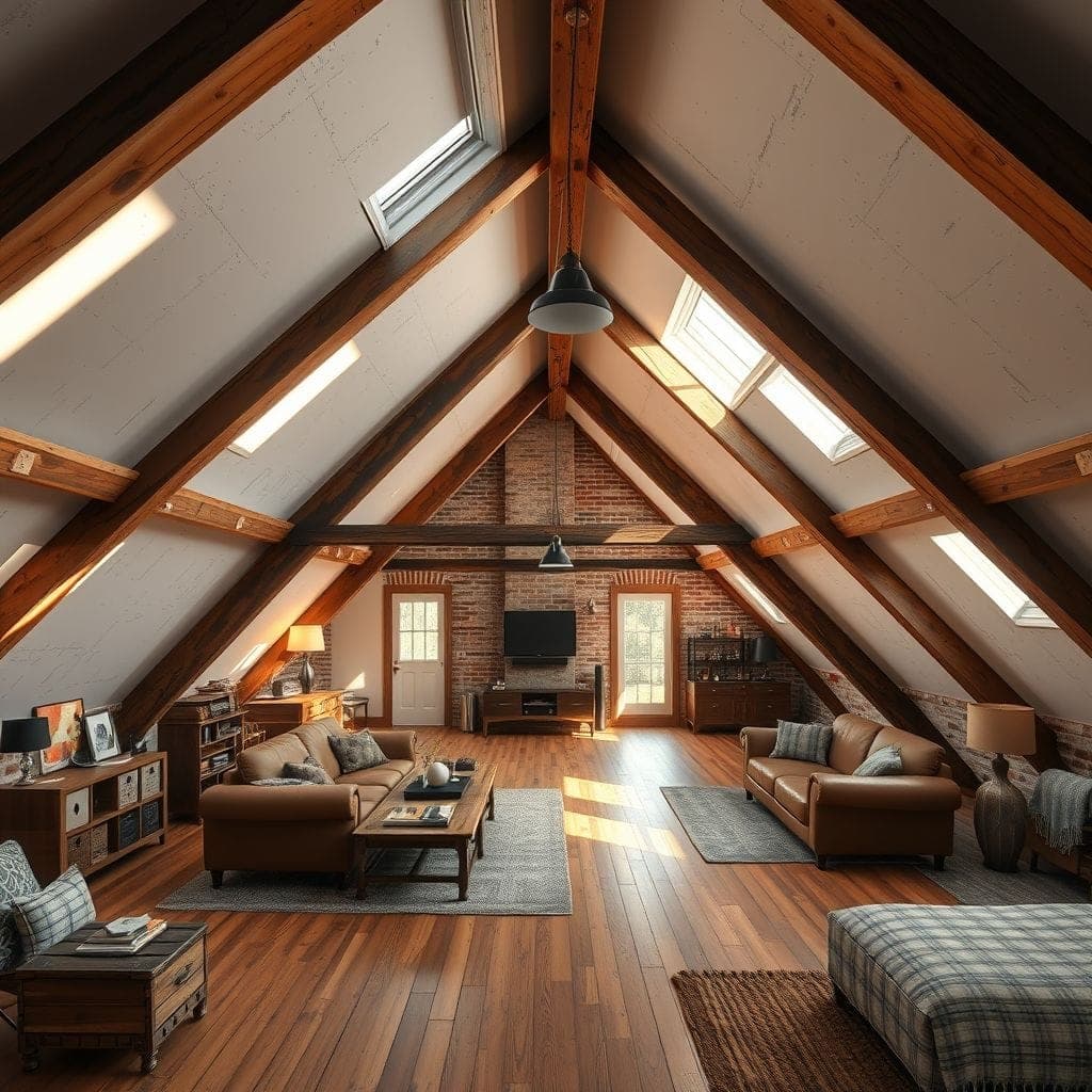 Industrial Attic design example 2