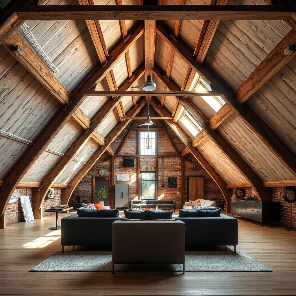 Industrial Attic design example 3