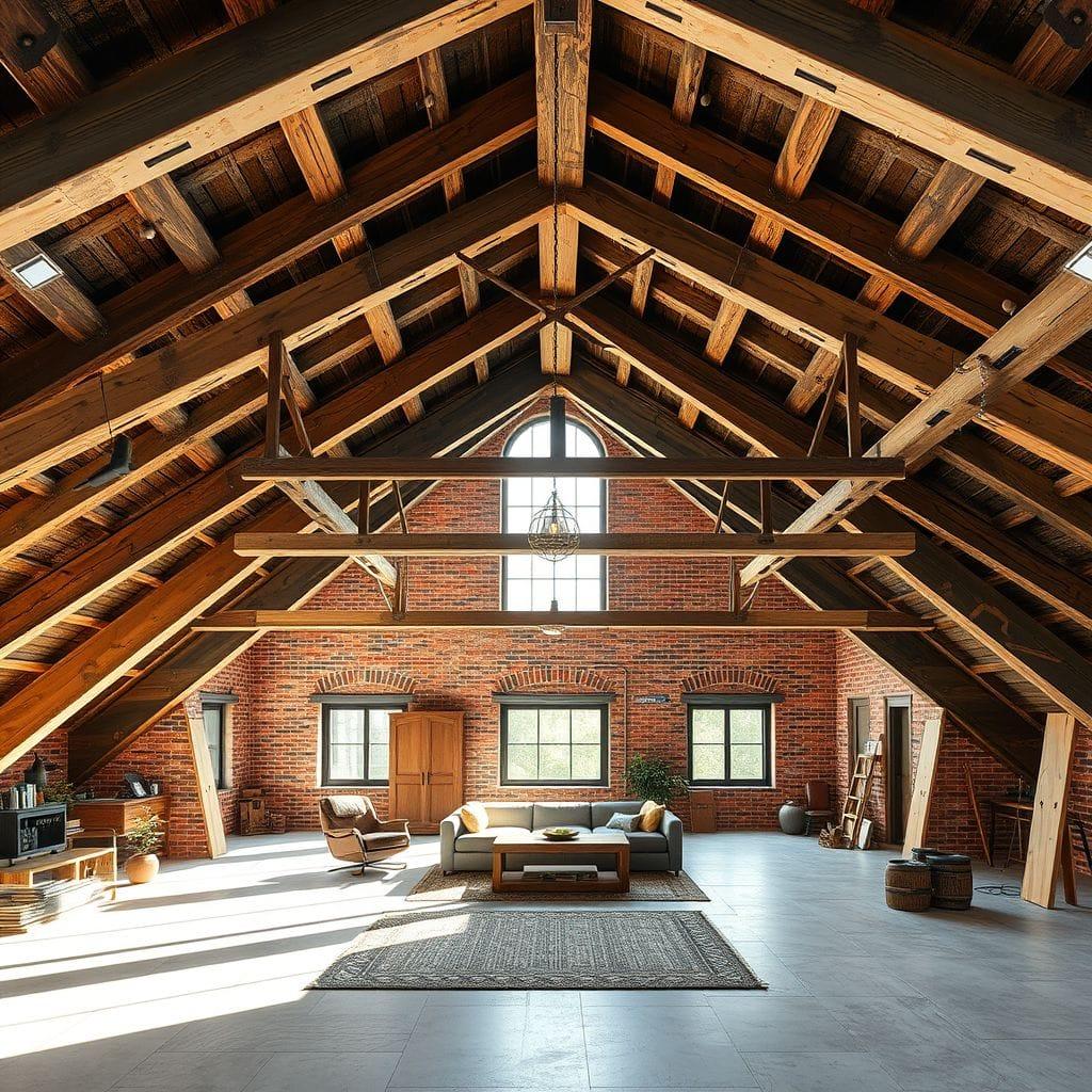 Industrial Attic design example 4