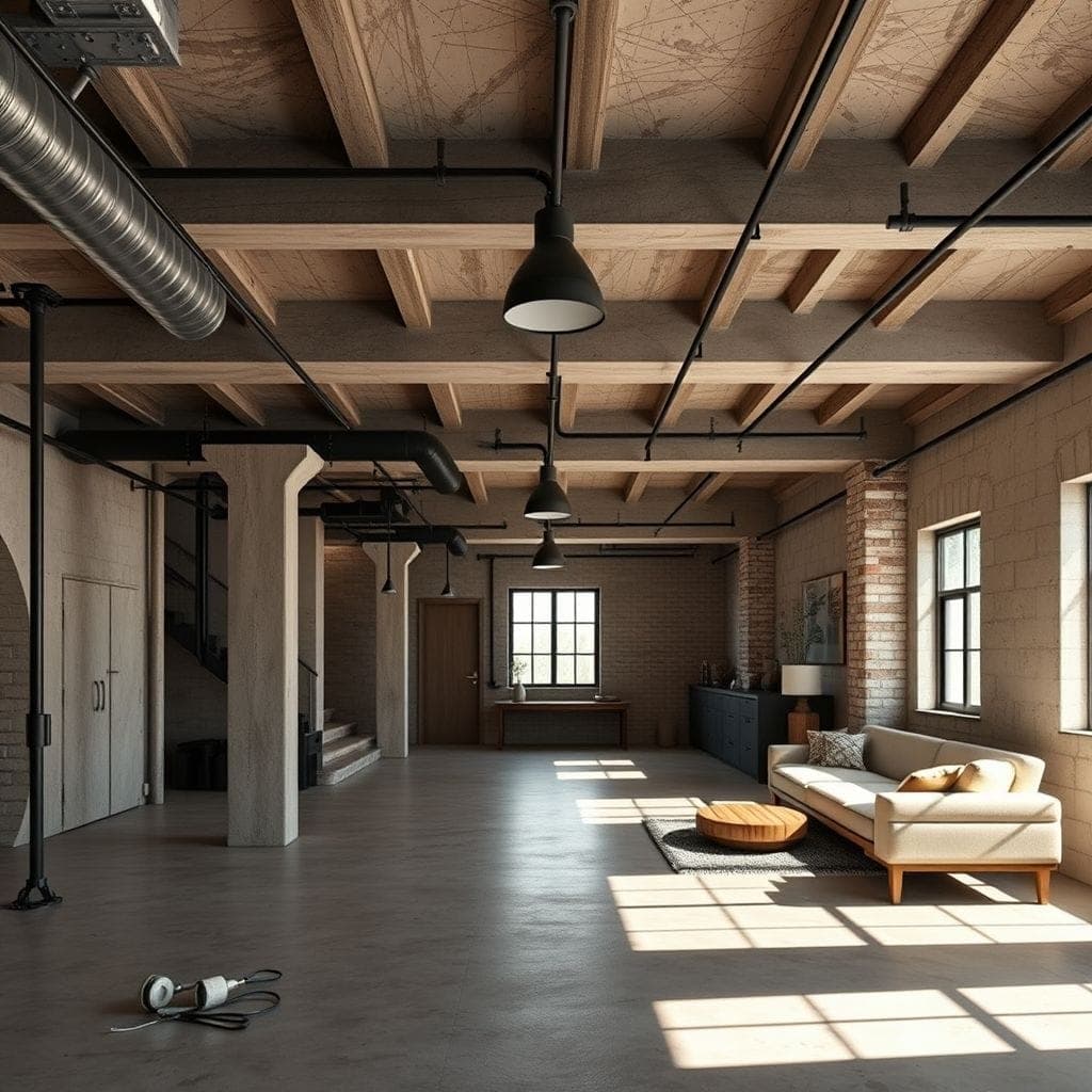 Industrial Basement design example 4