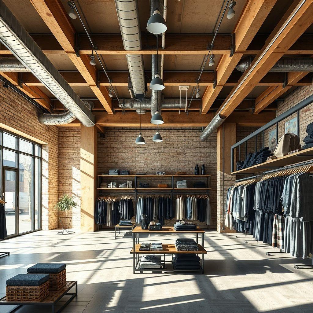 Industrial Clothing Store design example 2