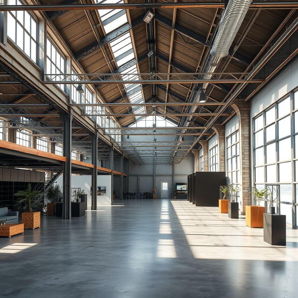 Industrial Exhibition Space design example 1