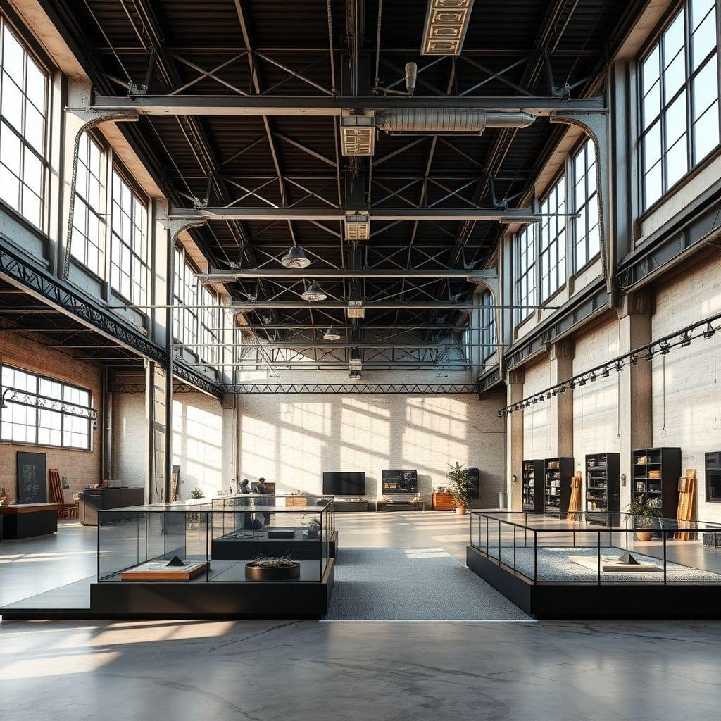 Industrial Exhibition Space design example 3