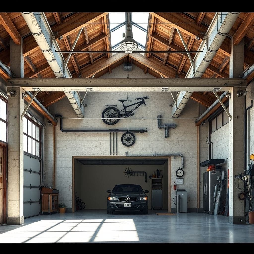 Industrial Garage design example 1